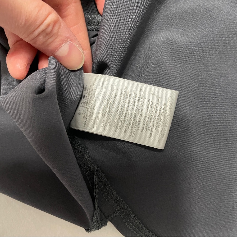 Infinity Scrub top: Dark Gray Women's Short Sleeve shirt - Picture 5 of 6